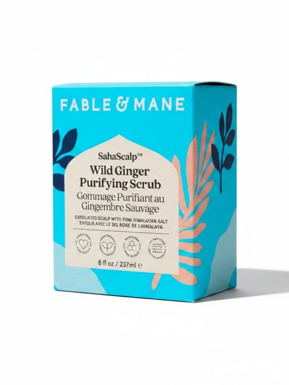 Fable & Mane SahaScalp Wild Ginger Purifying Scrub 8floz